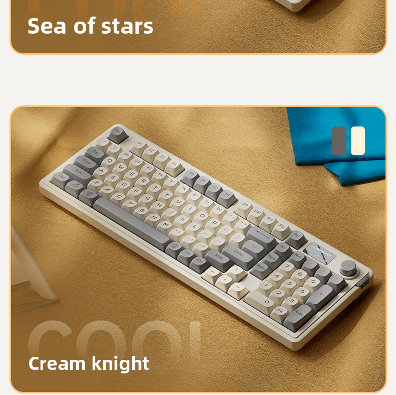 Langtu L98 Wired Silent Office Keyboard Mechanical Feel RGB Lighting Gaming Competitive High-Value Keyboard - Anleila