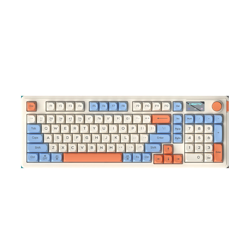 Langtu L98 Wired Silent Office Keyboard Mechanical Feel RGB Lighting Gaming Competitive High-Value Keyboard - Anleila