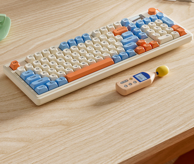 Langtu L98 Wired Silent Office Keyboard Mechanical Feel RGB Lighting Gaming Competitive High-Value Keyboard - Anleila
