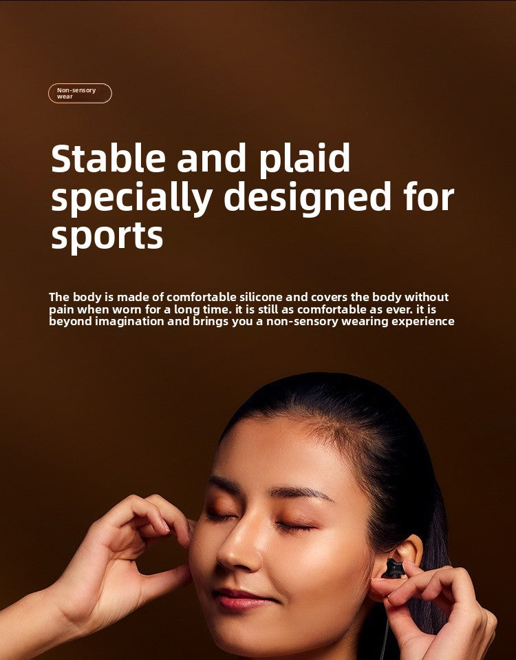 [1800hour long battery life]TWS Wireless Earphone Stereo Wireless Neck Hanging Headphone with mic Gaming Headset Deep Bass Noise Cancellation Type-c Earbuds - Anleila