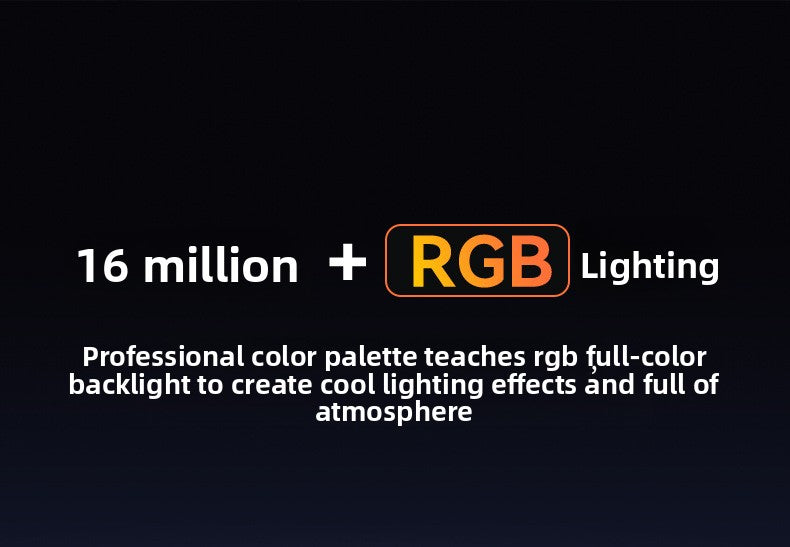 Langtu L98 Wired Silent Office Keyboard Mechanical Feel RGB Lighting Gaming Competitive High-Value Keyboard - Anleila