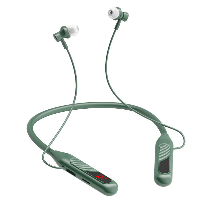 [1800hour long battery life]TWS Wireless Earphone Stereo Wireless Neck Hanging Headphone with mic Gaming Headset Deep Bass Noise Cancellation Type-c Earbuds - Anleila